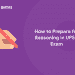 How to Prepare for Reasoning in UPSC Exam