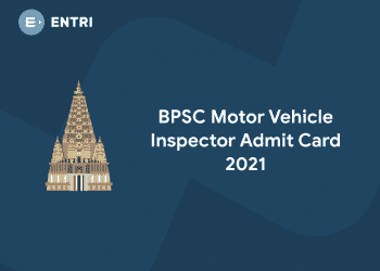 BPSC Motor Vehicle Inspector Admit Card 2021