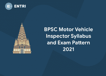 BPSC Motor Vehicle Inspector Syllabus and Exam Pattern 2021
