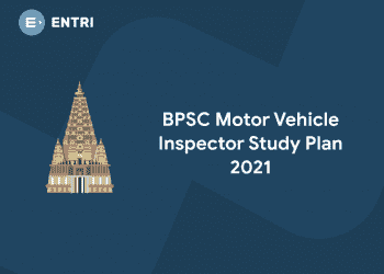 BPSC Motor Vehicle Inspector Study Plan 2021