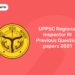 UPPSC Regional Inspector RI Previous Question papers 2021