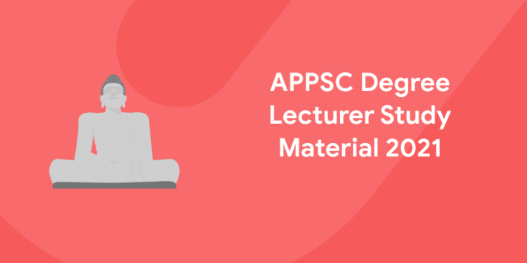appsc degree lecturer study material 2021