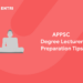 APPSC Degree Lecturer Preparation Tips