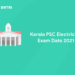 Kerala PSC Electrician Exam Date 2021