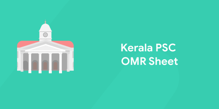 Kerala PSC OMR Sheet