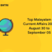 Top Malayalam Current Affairs 2021 August 30 to September 05