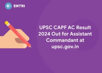 UPSC CAPF AC Result 2024