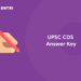 UPSC CDS Answer Key 2021