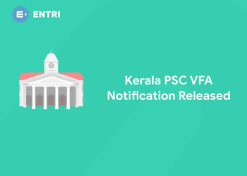 Kerala PSC VFA Notification 2021 Released