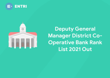Deputy General Manager District Co-Operative Bank Rank List 2021 Out