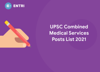 upsc combined medical services posts list 2021