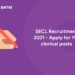 secl recruitment 2021