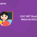 UGC NET Study Material 2022