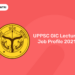 UPPSC GIC Lecturer Job Profile 2021