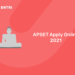 APSET Apply Online 2021