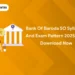 Bank Of Baroda SO Syllabus And Exam Pattern