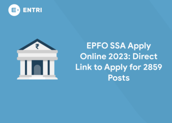 EPFO SSA Apply Online 2023
