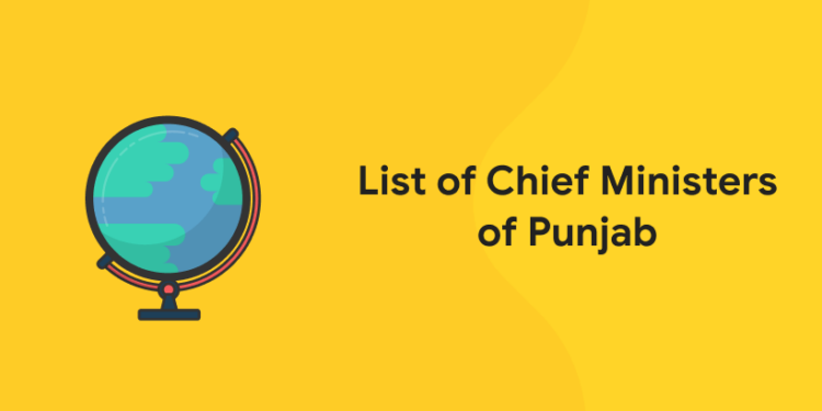 List Of Chief Ministers Of Punjab 2023 - Full List - Entri Blog