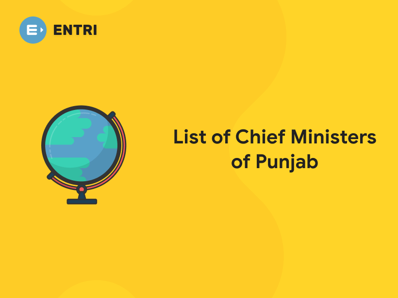 List Of Chief Ministers Of Punjab 2023 - Full List - Entri Blog