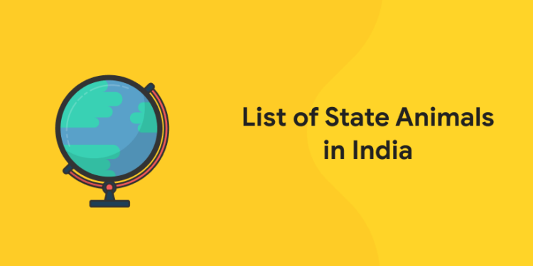 List of State Animals in india
