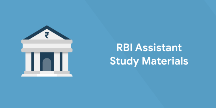RBI Assistant Study Material 2021