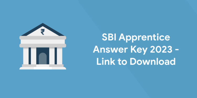 SBI Apprentice Answer Key 2023