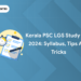 Kerala PSC LGS Study Plan 2024: Syllabus, Tips and Tricks