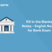 Input-Output Study Notes – Reasoning Notes for Bank Exam