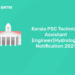 kerala psc technical assistant engineer notification 2021