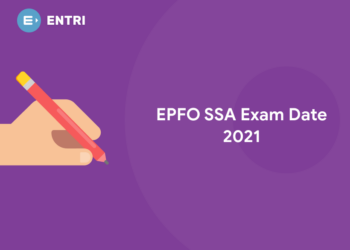 EPFO SSA Exam Date 2021