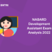NABARD Development Assistant Exam Analysis 2022