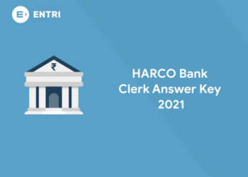 HARCO Bank Clerk Answer Key 2021