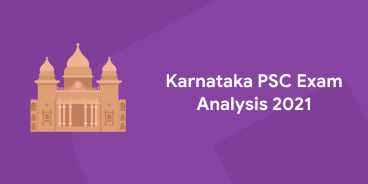 Karnataka PSC Exam Analysis 2021