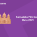 Karnataka PSC Exam Date 2021