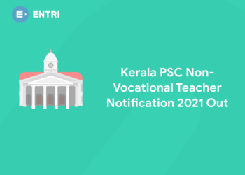 Kerala PSC Non-Vocational Teacher Notification 2021 Out