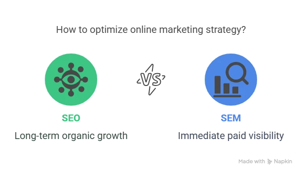 SEO vs SEM in Digital Marketing