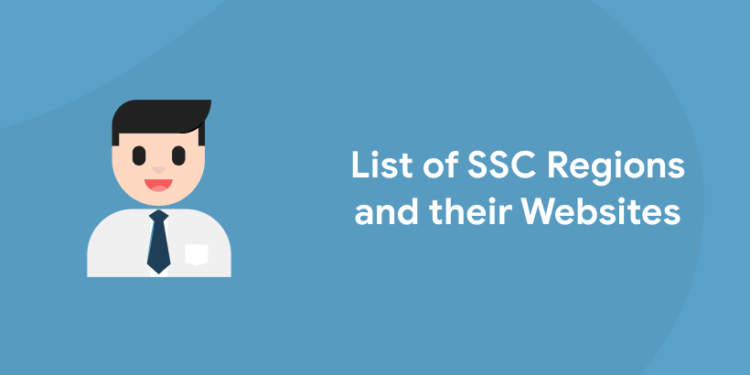 List of SSC Regions and their Websites