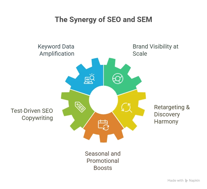 Why SEO+SEM = Better Together