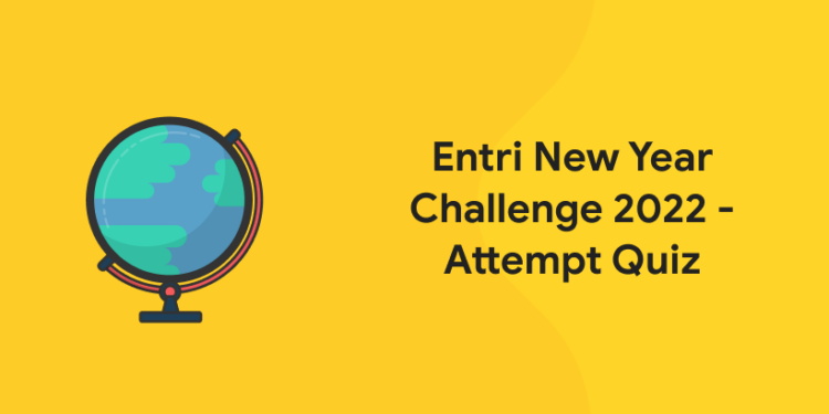 Entri New Year Challenge 2022