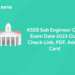 KSEB Sub Engineer Civil Exam Date 2023 Out: Check Link, PDF, Admit Card