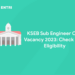 KSEB Sub Engineer Civil Vacancy 2023: Check PDF, Eligibility