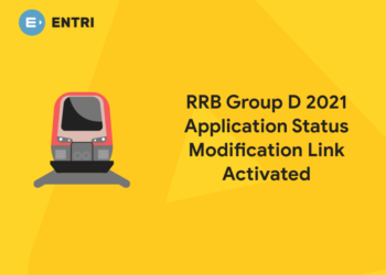 RRB Group D 2021 Application Status Modification Link Activated