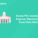 Assistant Engineer Mechanical Exam Date2022;