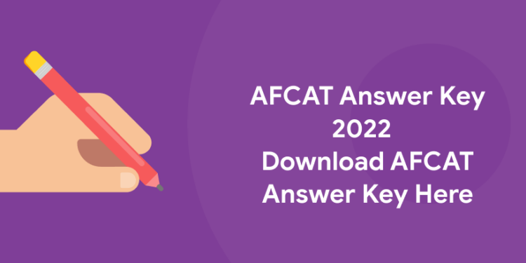 AFCAT ANSWER KEY 2022