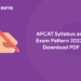 AFCAT Syllabus and Exam Pattern 2022 - Download PDF