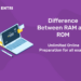 Difference Between RAM and ROM