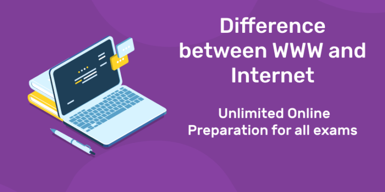 Difference between WWW and Internet