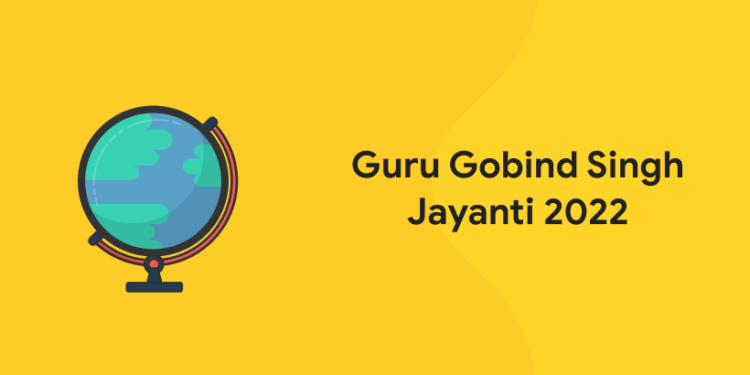 guru gobind singh jayanti 2022