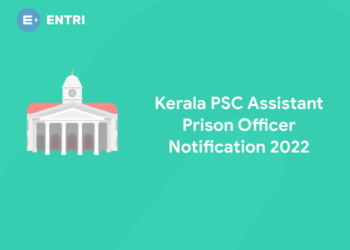 Kerala PSC Assistant Prison Officer Notification 2022