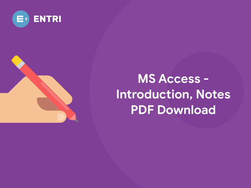 Ms Access Introduction Notes Pdf Download Entri Blog